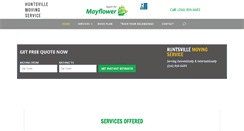 Desktop Screenshot of huntsvillemovingservice.com