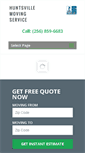 Mobile Screenshot of huntsvillemovingservice.com